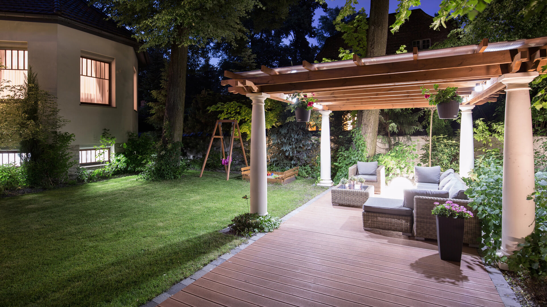Patio lighting