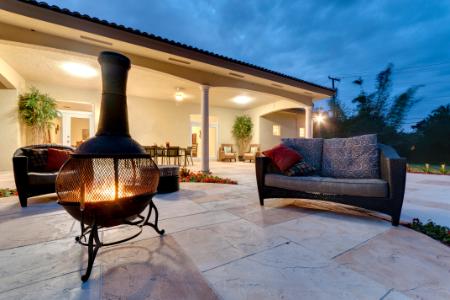 Patio Light Installation